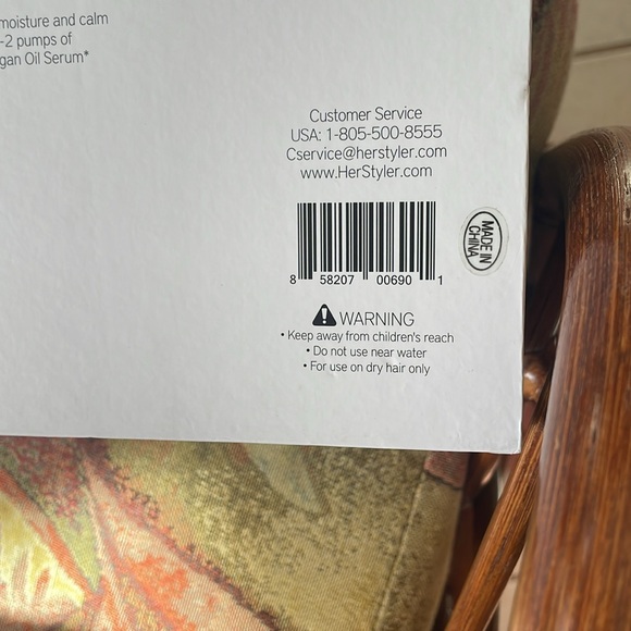 Herstyler rotating curling iron new inbox - Picture 6 of 10